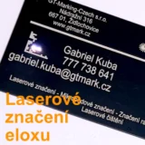 Laserové značení eloxu pomocí vláknového laseru MOPA